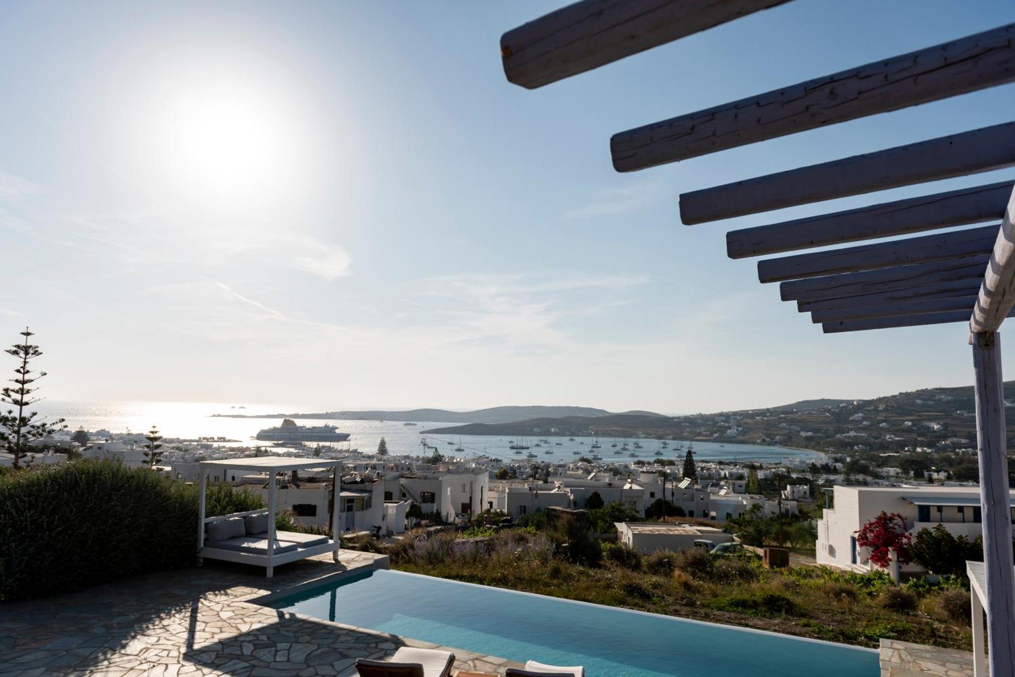Orasea Villa With Private Pool Páros Exteriör bild